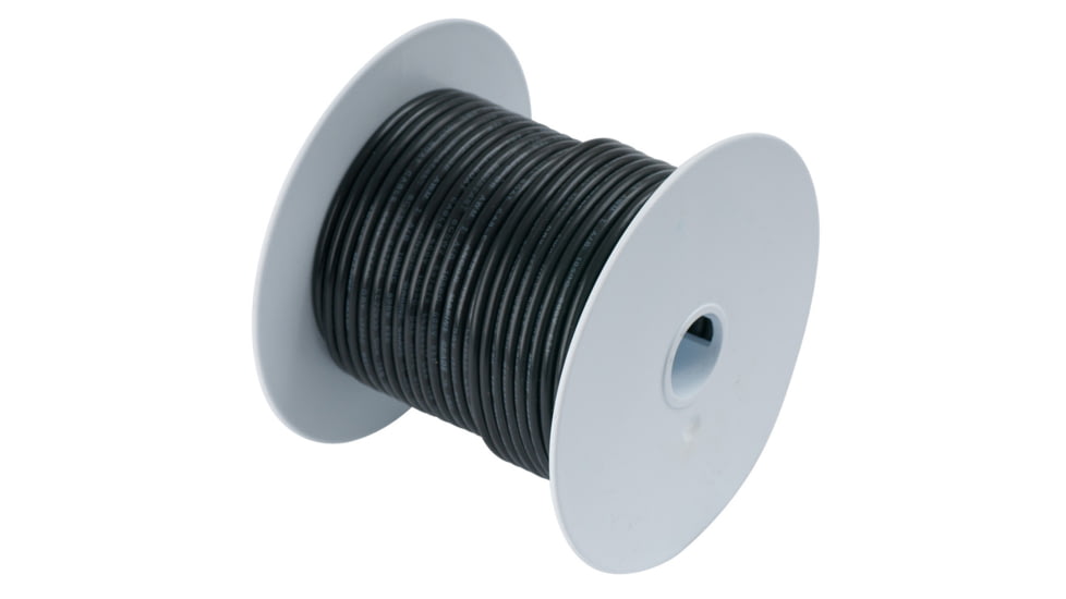 Ancor Black 8 AWG Tinned Copper Wire - 250' 61409