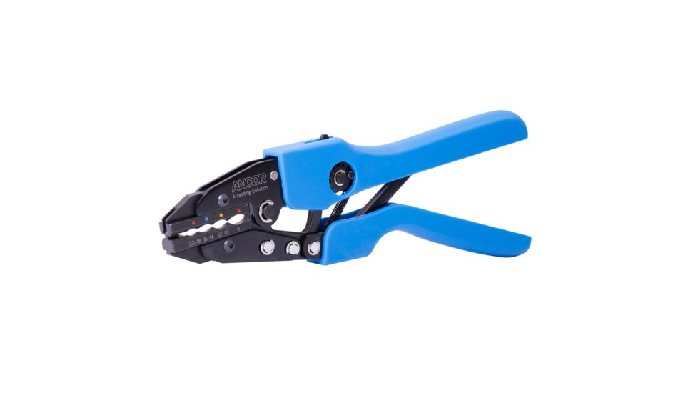 Ancor Crimp Ratchet Tool f/22-8 AWG Heatshrink, Vinyl &amp; Nylon Insulated Terminals &amp; Connectors Single 53529