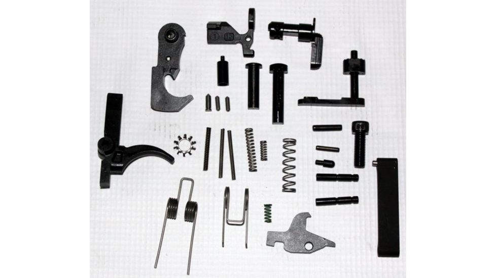 Anderson Manufacturing AM15 Lower Receiver Parts Assembly Kit, No Pistol Grip, Box Lower Components Kit G2-K420-D000-0P