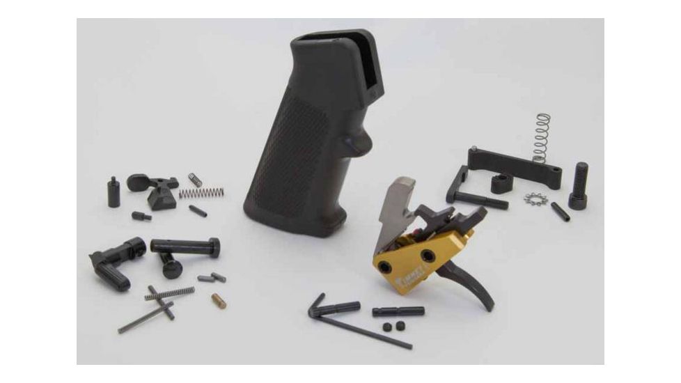 Anderson Manufacturing Lower Receiver Parts Assembly Kit for AM-15, Timney Drop In Trigger, Box G2-K421-E000