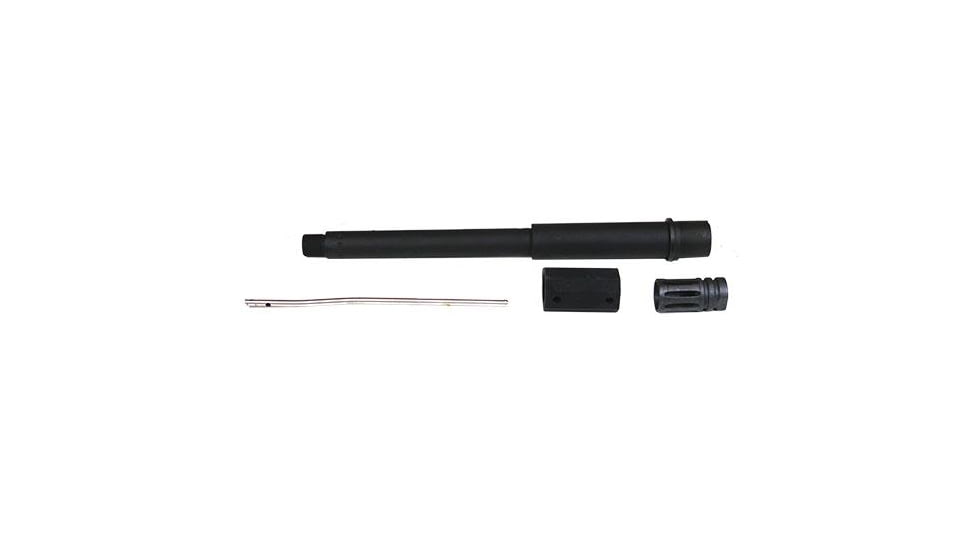 Anderson Manufacturing 10.5in 300 AAC Blackout Pistol Kit Upper w/ Gas Block Gas Tube and A2 Flash Hider, BK10.5BP