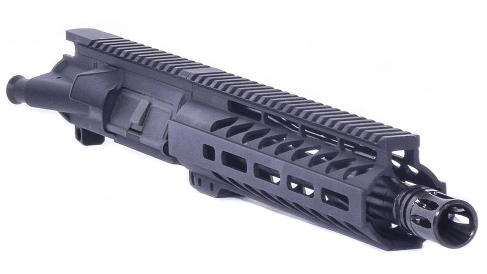 Andro Corp Industries AR-15 5.56 NATO MLOK 5 Series Upper, 10.3in, No BCG/Charging Handle, Black, U556103MLCNBCG
