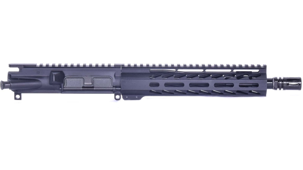 Andro Corp Industries AR-15 5.56 NATO MLOK 5 Series Upper, 10.3in, No BCG/Charging Handle, Black, U556103MLCNBCG