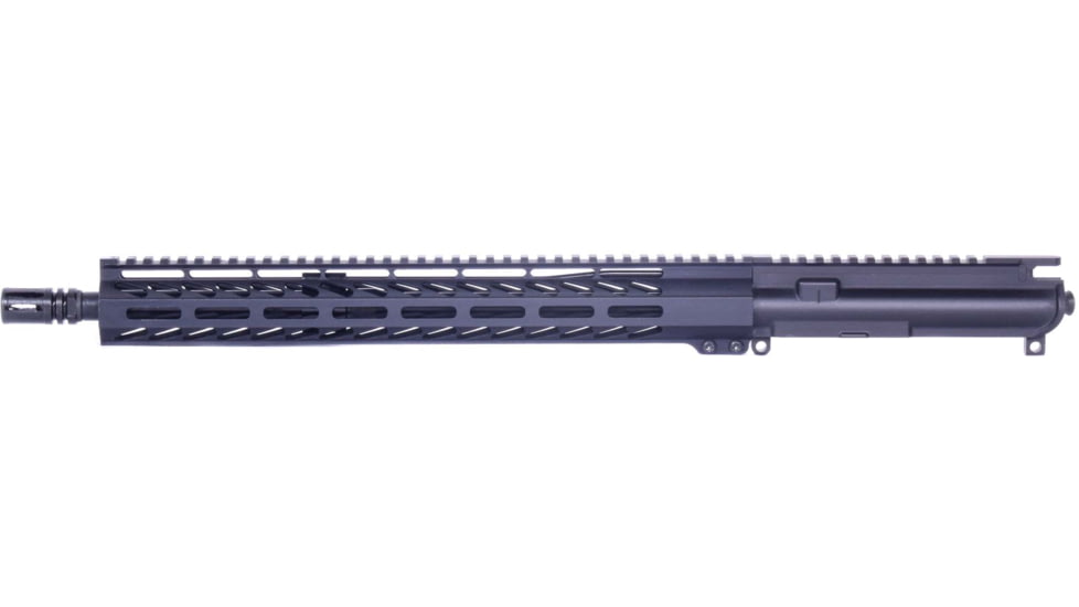 Andro Corp Industries AR-15 5.56 NATO MLOK 5 Series Upper, 16in, No BCG/Charging Handle, Black, U55616MLMNBCG