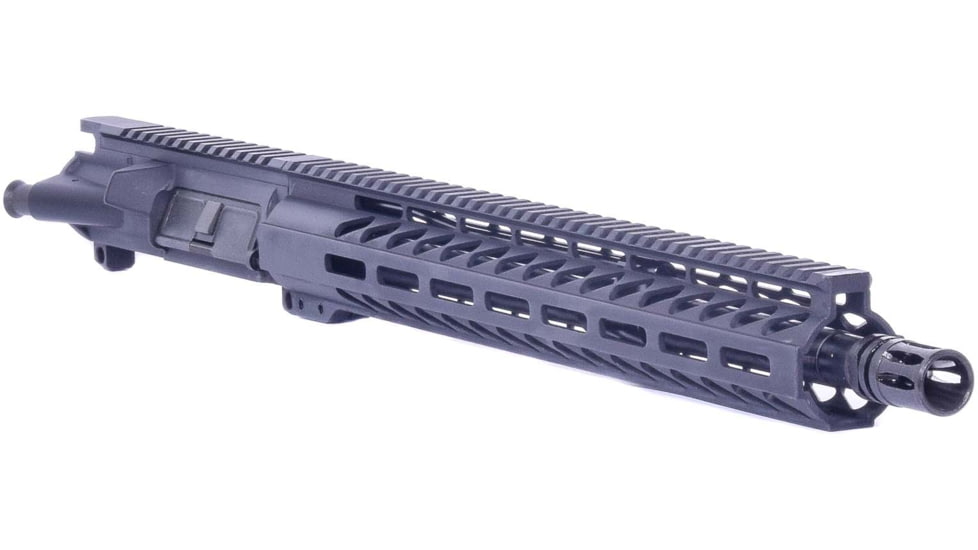 Andro Corp Industries AR-15 5.56 NATO MLOK 5 Series Upper, 16in, No BCG/Charging Handle, Black, U55616MLMNBCG