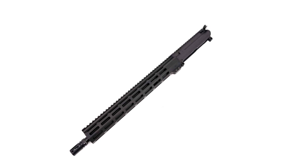 Andro Corp Industries AR-15 Complete M-LOK Upper Receiver with Flash Hider Assembly, .300BLK, 24.75in, 16in Barrel, Medium, Pistol Length, 1-7 Twist, 5/8x24 Thread, A2, Anodized, Black, U30016