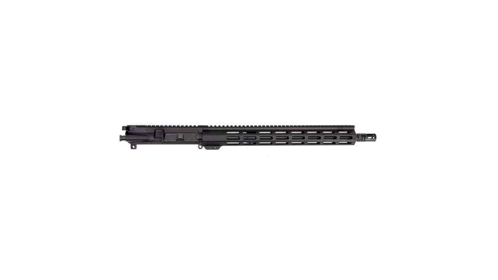 Andro Corp Industries AR-15 Complete M-LOK Upper Receiver with Flash Hider Assembly, .300BLK, 24.75in, 16in Barrel, Medium, Pistol Length, 1-7 Twist, 5/8x24 Thread, A2, Anodized, Black, U30016