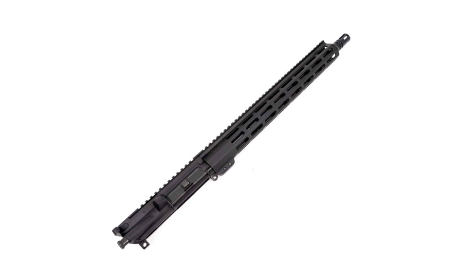 Andro Corp Industries AR-15 Complete M-LOK Upper Receiver with Flash Hider Assembly, .300BLK, 24.75in, 16in Barrel, Medium, Pistol Length, 1-7 Twist, 5/8x24 Thread, A2, Anodized, Black, U30016