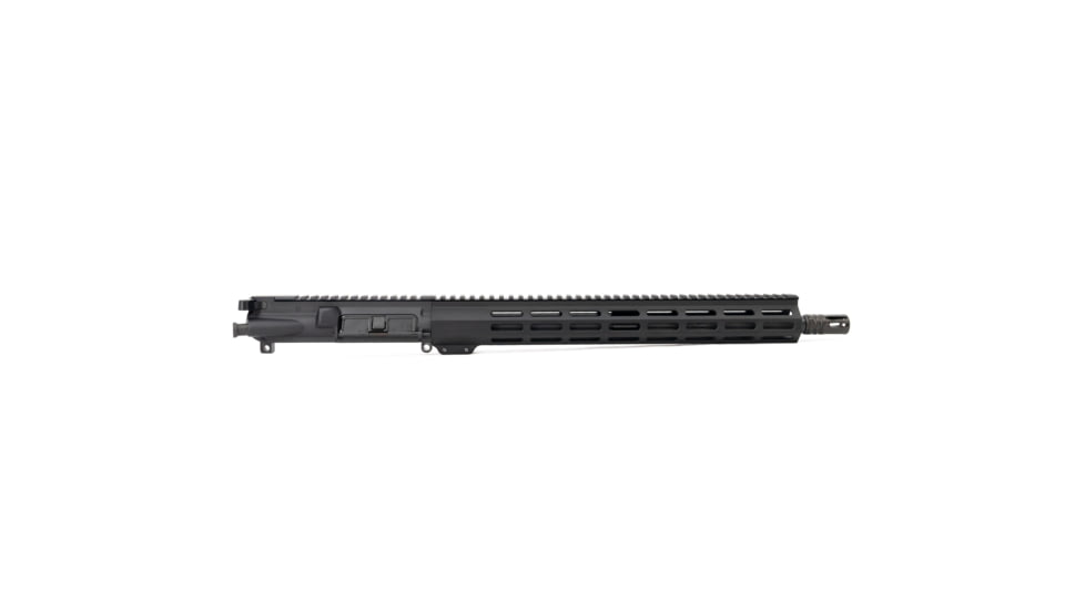 Andro Corp Industries AR-15 Upper Receiver with Flash Hider Assembly, 350 Legend, 24.75in, 16in Medium Barrel, Carbine, 1-16 Twist, 5/8X24 Thread, 15in M-Lok Handguard, A2, Anodized, Black, U350L16ML