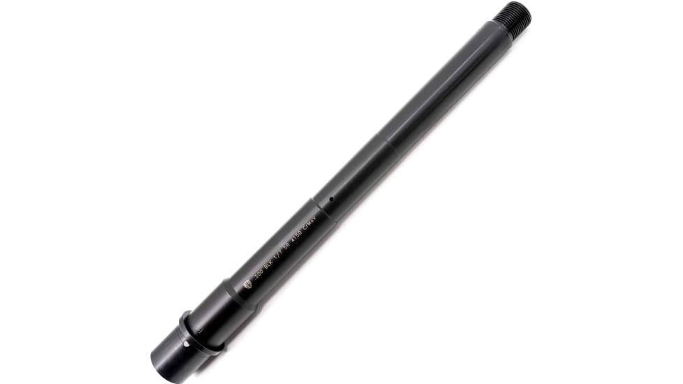 Andro Corp Industries Barrel, 300 Blackout, 10 inch, Medium Contour, Pistol, 1-7 Twist, 5/8x24 Thread, Black, Black, B30010