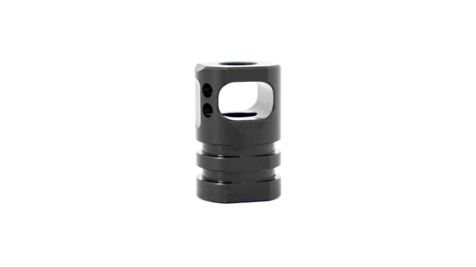 Andro Corp Industries RRD GEN2 Single Port Muzzle Brake, 9mm Luger, 1/2 x 28 Threads, Black Nitride, 9RRD1G2N