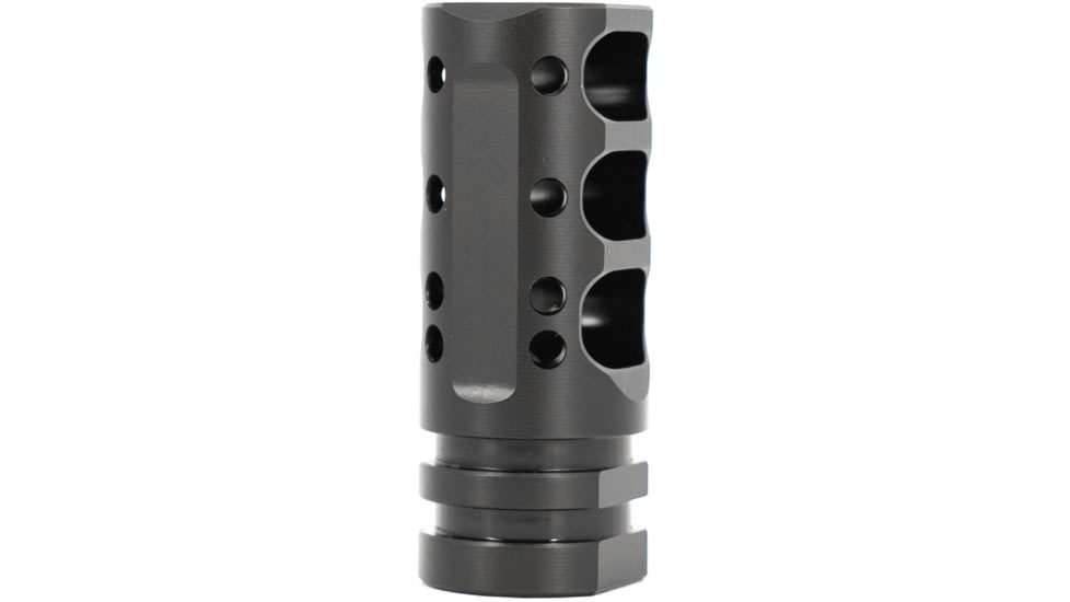 Andro Corp Industries RRD GEN2 Triple Port Muzzle Brake, 5.56mm, 1/2 x 28 Threads, Black Nitride, 556RRD3G2N