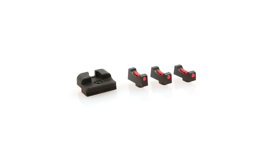 Angry Bear Arms Family Pack Bear Cub 42/43 Sight Set, Glock, Black, Small, ABAG43