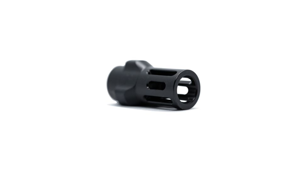 Angstadt Arms 3-Lug Adapter, 9mm A1 Style Flash Hider 1/2x28, Black, AA093LHB28