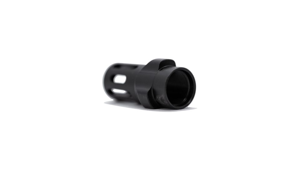 Angstadt Arms 3-Lug Adapter, 9mm A1 Style Flash Hider 1/2x36, Black, AA093LHB36
