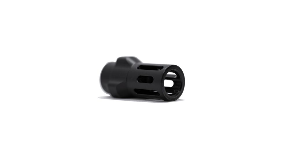 Angstadt Arms 3-Lug Adapter, 9mm A1 Style Flash Hider 1/2x36, Black, AA093LHB36