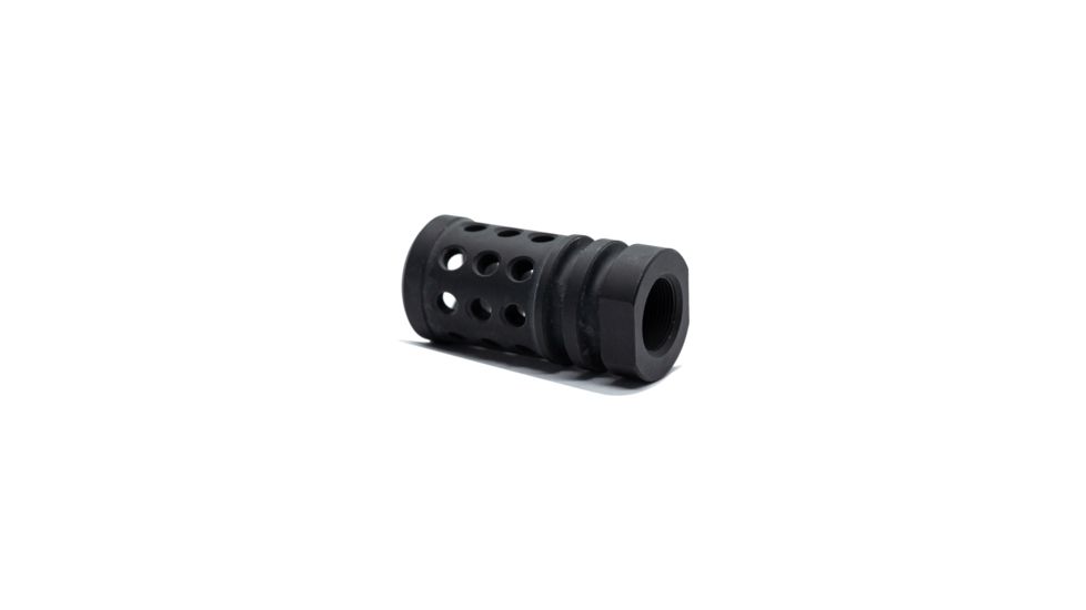 Angstadt Arms 9MM 1/2 X 36 TPI 4041 Hardened Steel Flash Hider w/ Black Nitride Finish, Black, ANGAA09FLASHS