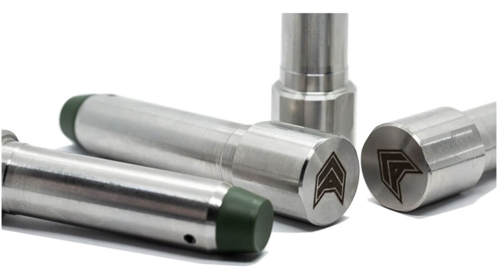 Angstadt Arms Buffer Kit, 9mm, Full Auto, 4in, 6.3oz Buffer, w/ Polished Carbine Spring, AA0963SSBK