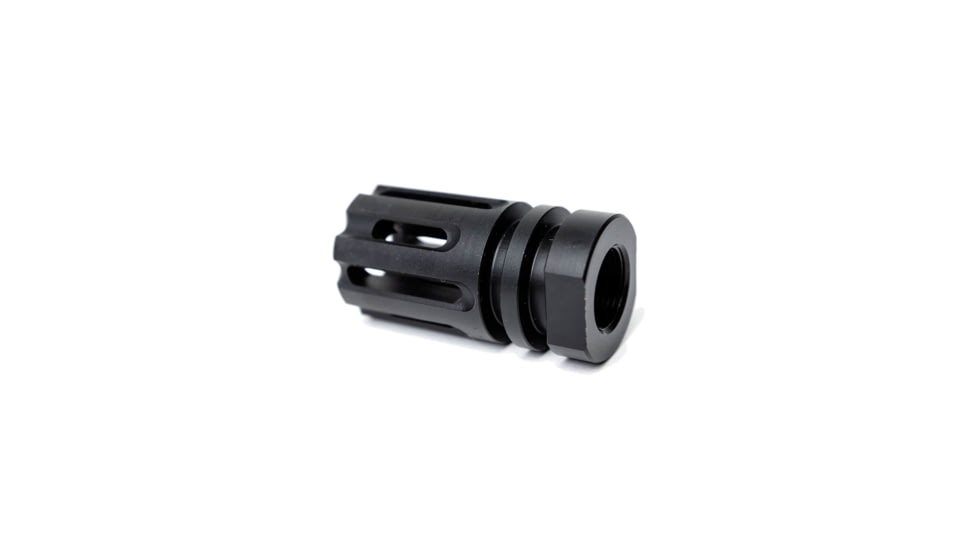 Angstadt Arms Flash Hide Rifle Devices, 1.75 inch, 9mm Luger, 5.56x45mm NATO, .223 Remington, 1/2x28 TPI, Black Nitride, Black, AAF56HHB28
