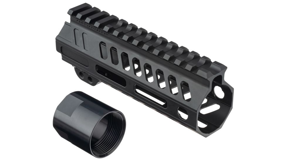 Angstadt Arms Handguard, .223/5.56, 9mm, 5.5in, Ultra Light Profile, M-LOK Handguard, Black, AA055HGMLT