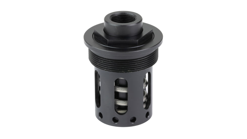 Angstadt Arms HUB to 1/2X28 Booster Assembly, HUB Compatible, Black