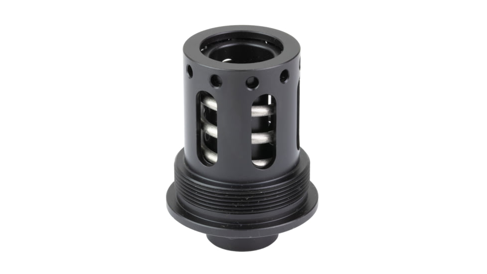 Angstadt Arms HUB to 1/2X28 Booster Assembly, HUB Compatible, Black