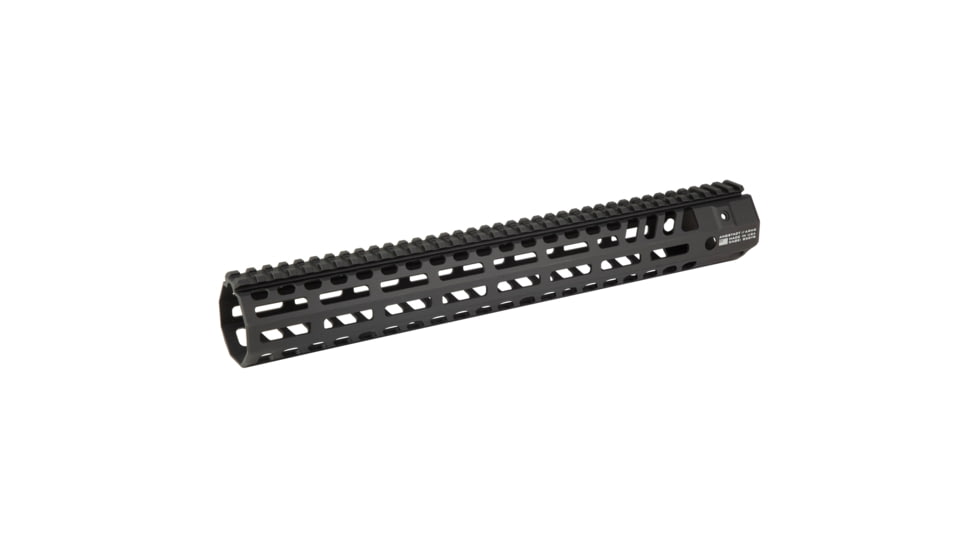 Angstadt Arms Suppressor Series Handguard, 14.8&quot; Long, 1.7&quot; Inner Diameter, M-LOK, Fits AR-15, Anodized Finish, Black, AA015HGMSS