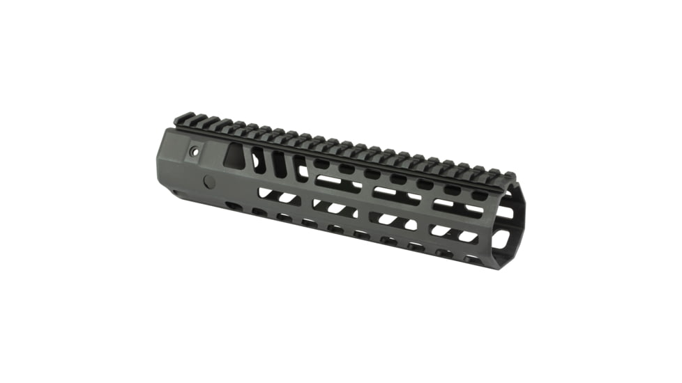 Angstadt Arms Suppressor Series Handguard, 9.3" Long, 1.7" Inner Diameter, M-LOK, Fits AR-15, Anodized Finish, Black, AA010HGMSS