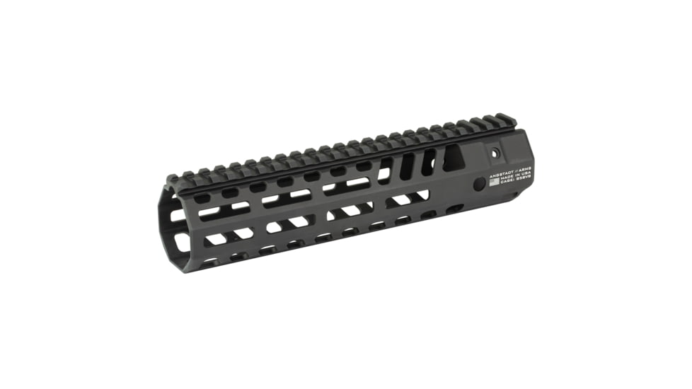 Angstadt Arms Suppressor Series Handguard, 9.3" Long, 1.7" Inner Diameter, M-LOK, Fits AR-15, Anodized Finish, Black, AA010HGMSS