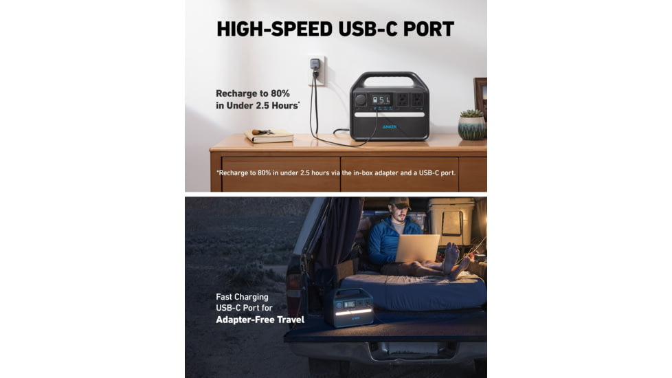 Anker PowerHouse 535 Power Station, 512Wh/500W, A1751111