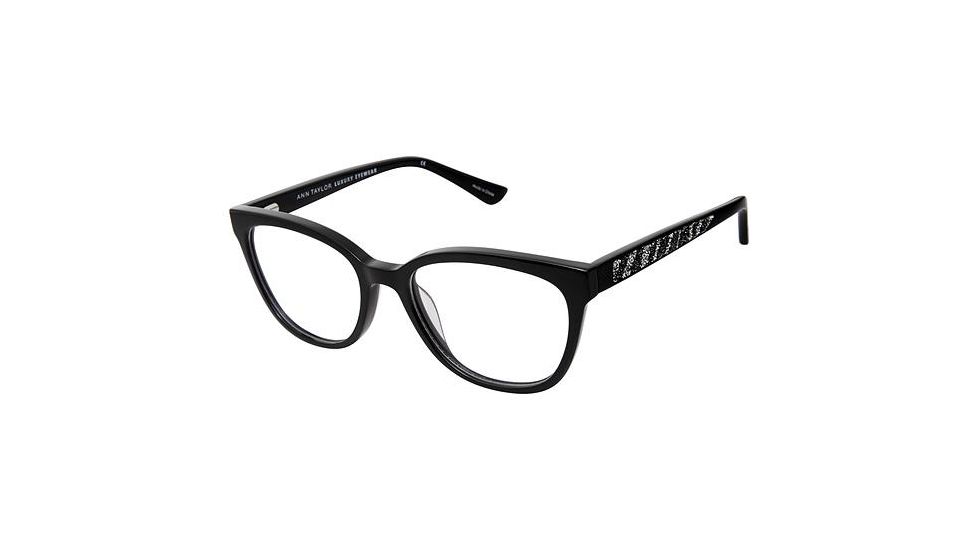 Ann Taylor AT001 Eyeglass Frames - Frame Black, Size 51/17mm TYAT00101