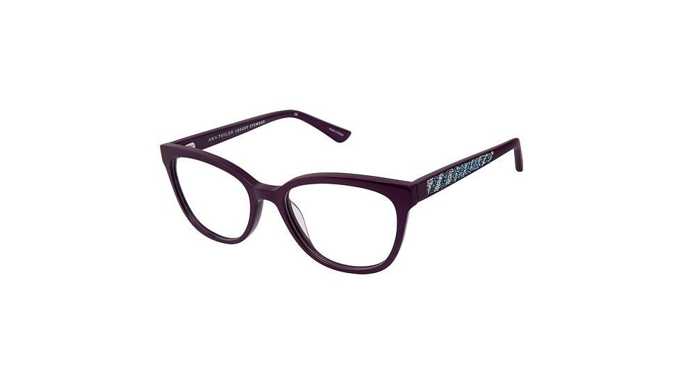 Ann Taylor AT001 Eyeglass Frames - Frame Eggplant, Size 51/17mm TYAT00103