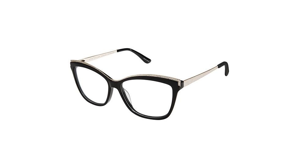 Ann Taylor AT010 Bifocal Prescription Eyeglasses - Frame BLACK / GOLD, Size 54/14mm TYAT01001