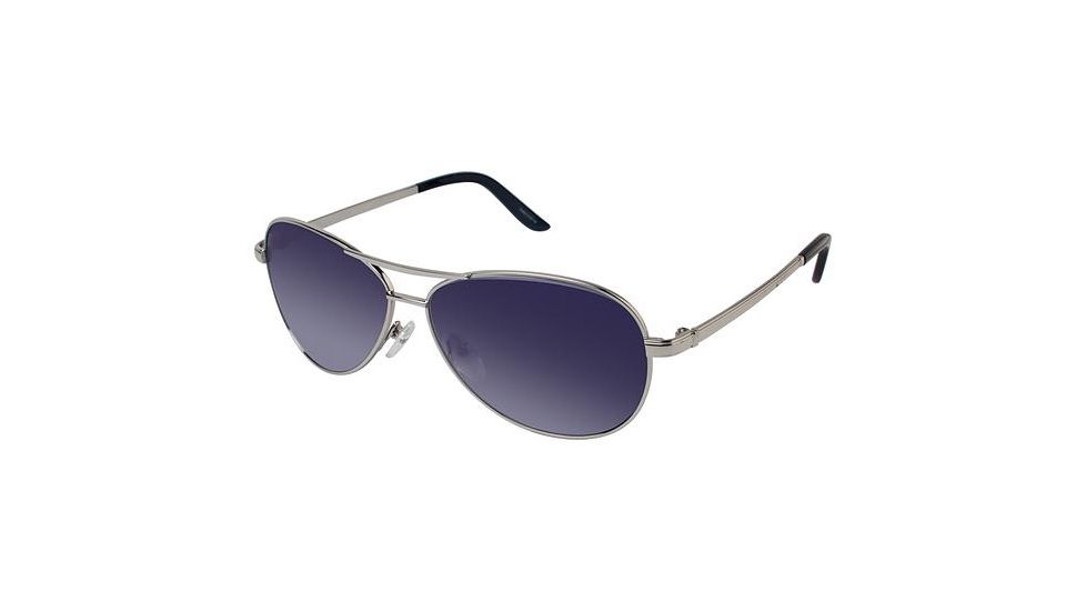 Ann Taylor AT1013S Single Vision Prescription Sunglasses TYAT1013S02 - Frame Color Silver
