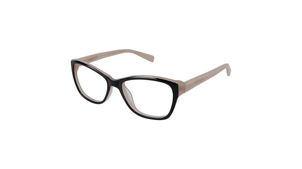 Ann Taylor AT320 Progressive Prescription Eyeglasses - Frame BLACK/BLUSH, Size 50/15mm TYAT32001