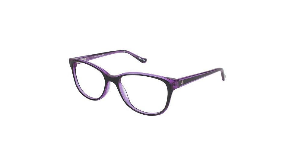 Ann Taylor AT321 Bifocal Prescription Eyeglasses - Frame EGGPLANT/PURPLE, Size 52/16mm TYAT32102