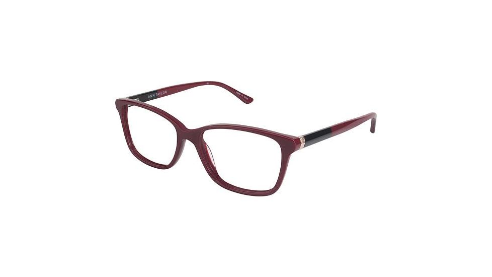Ann Taylor AT322 Progressive Prescription Eyeglasses - Frame BURGUNDY/BLACK, Size 53/16mm TYAT32203