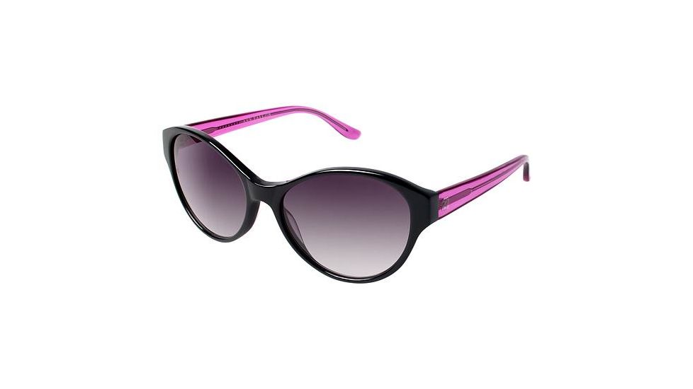 Ann Taylor AT501 Progressive Prescription Sunglasses TYAT50101 - Frame Color Black/Translucent Pink