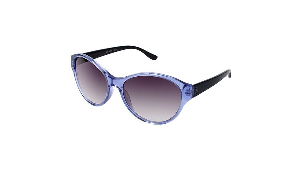 Ann Taylor AT501 Progressive Prescription Sunglasses TYAT50102 - Frame Color Translucent Blue/Black
