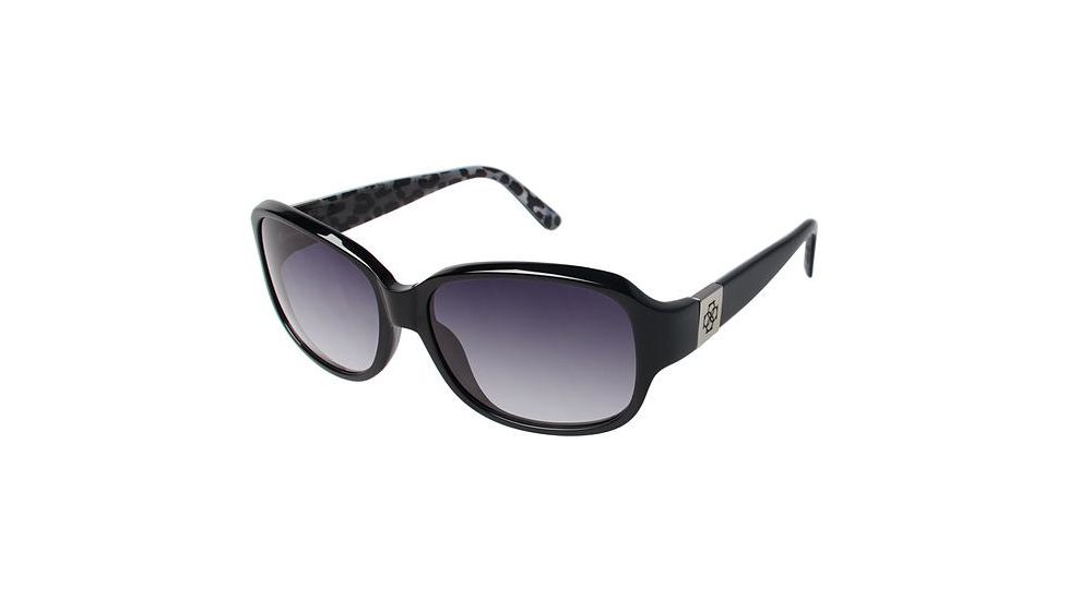 Ann Taylor AT502 Bifocal Prescription Sunglasses TYAT50201 - Frame Color Black/Animal