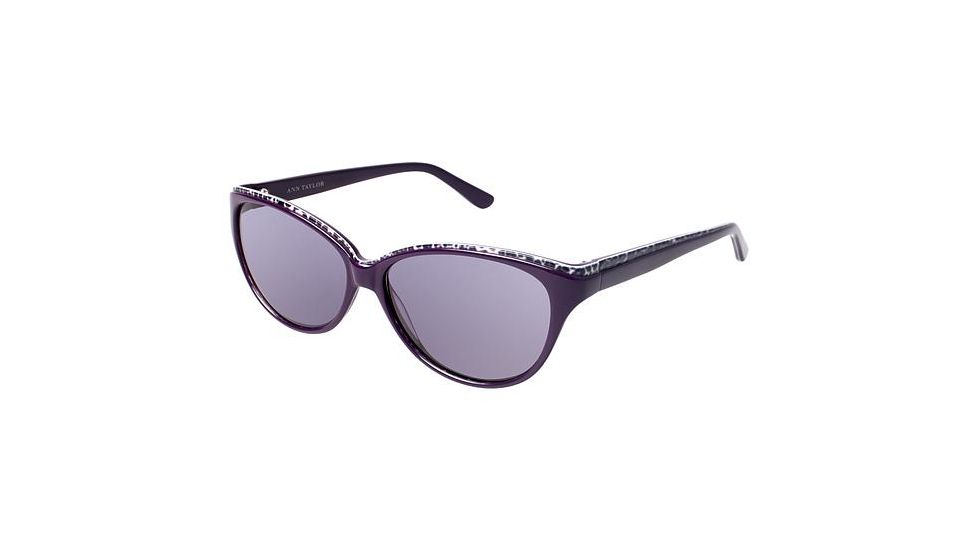 Ann Taylor AT505 Progressive Prescription Sunglasses TYAT50502 - Frame Color Burgundy/Leopard