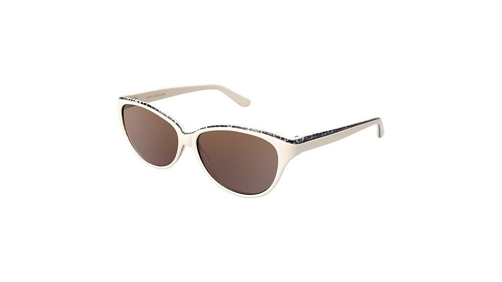 Ann Taylor AT505 Progressive Prescription Sunglasses TYAT50503 - Frame Color Cream/Leopard