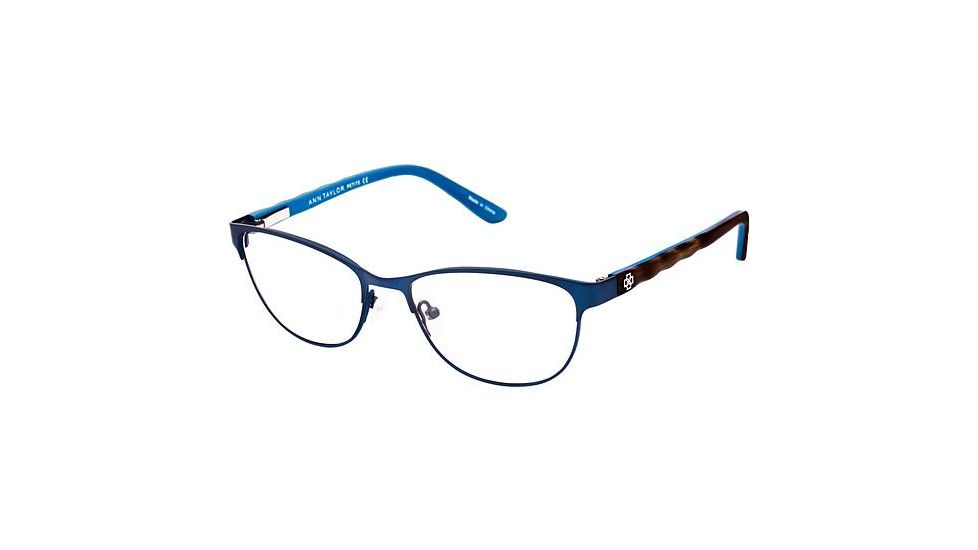 Ann Taylor ATP607 Eyeglass Frames - Frame Matte Blue/Navy, Size 50/16mm TYATP60701