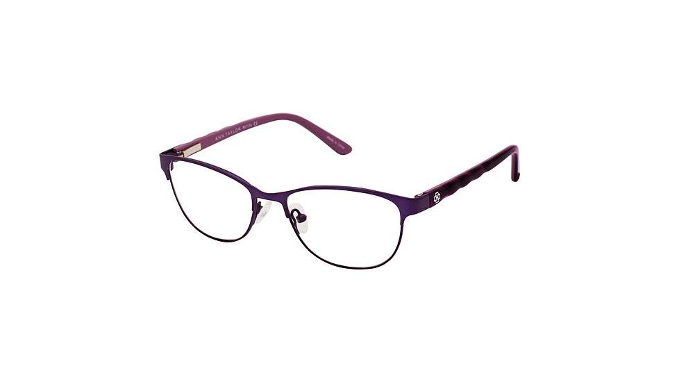 Ann Taylor ATP607 Eyeglass Frames - Frame Mt Egplnt Lilac, Size 50/16mm TYATP60703