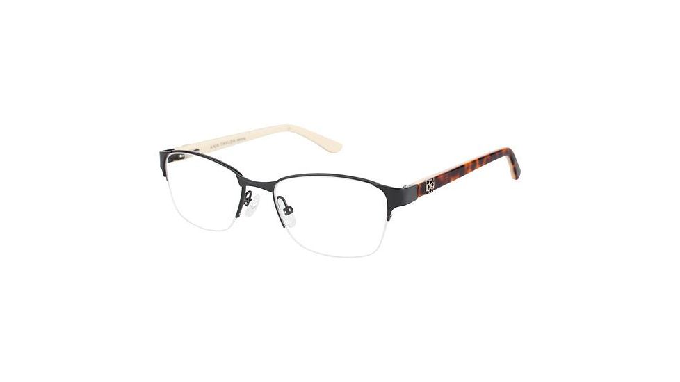Ann Taylor ATP701 Single Vision Prescription Eyeglasses - Frame BLACK/TORTOISE TYATP70101