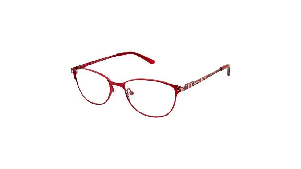 Ann Taylor ATP707 Bifocal Prescription Eyeglasses - Frame Matte Burgundy, Size 48/15mm TYATP70703