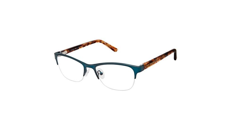 Ann Taylor ATP708 Eyeglass Frames - Frame Matte Teal, Size 49/17mm TYATP70803