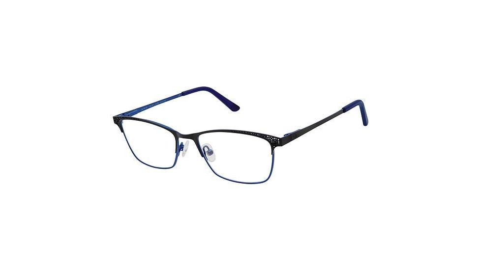 Ann Taylor ATP709 Eyeglass Frames - Frame MATTE BLK NAVY, Size 50/16mm TYATP70901