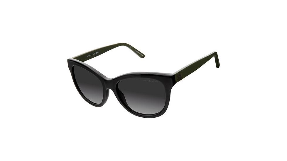 Ann Taylor ATP904 Progressive Prescription Sunglasses TYATP90401 - Frame Color Blk /drk Olive