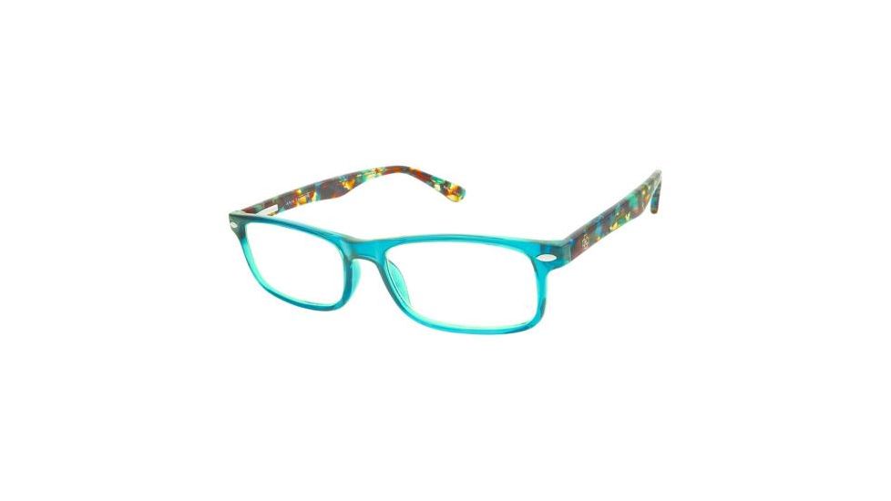 Ann Taylor ATR010 Eyeglass Frames - Frame TEAL TORTOISE, Size 53/16mm TYATR01010
